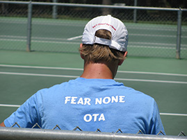 Playing Tennis